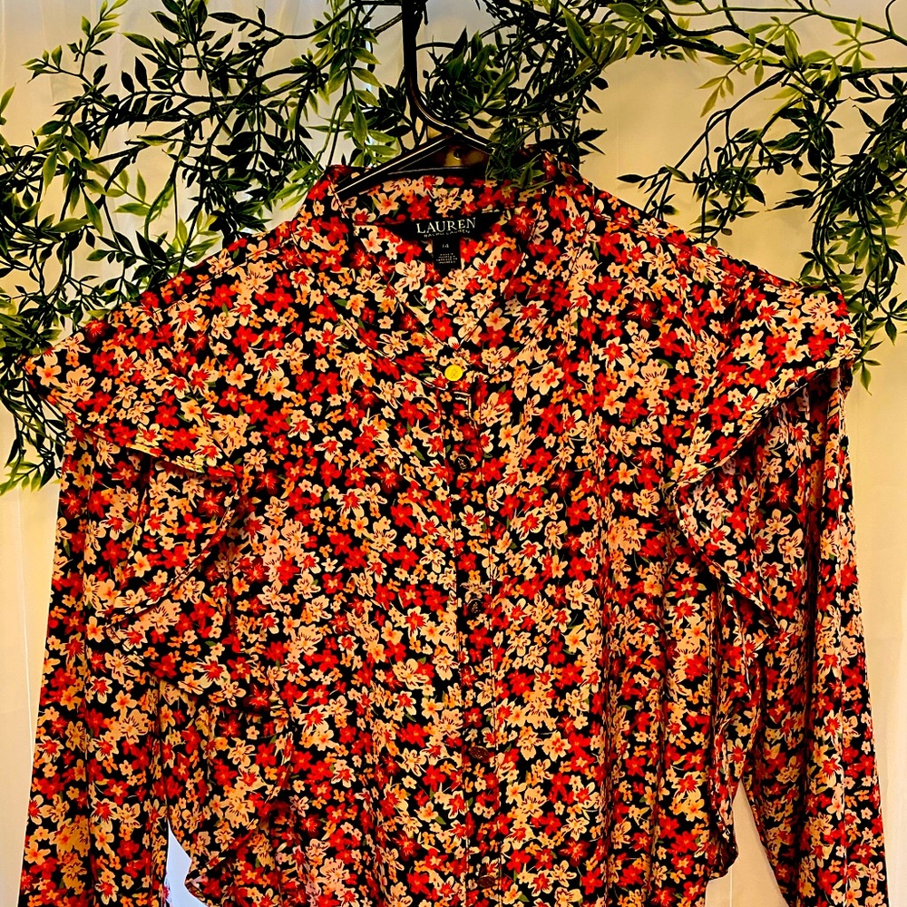 Ralph Lauren Floral Print Dress